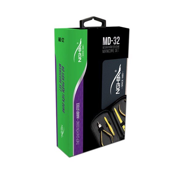 Bộ Kềm Nghĩa mạ vàng 24K MD.32