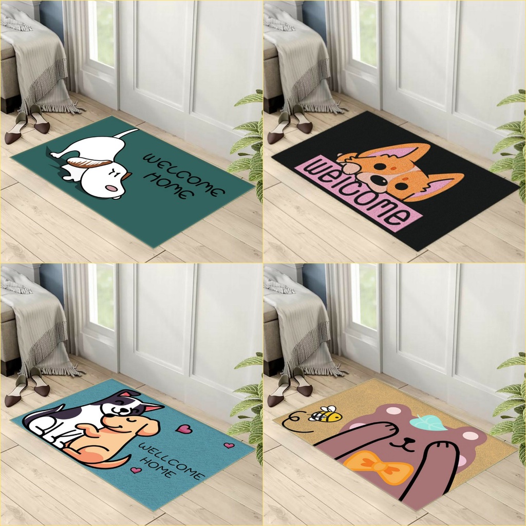 combo 2 thảm chùi chân 40x60