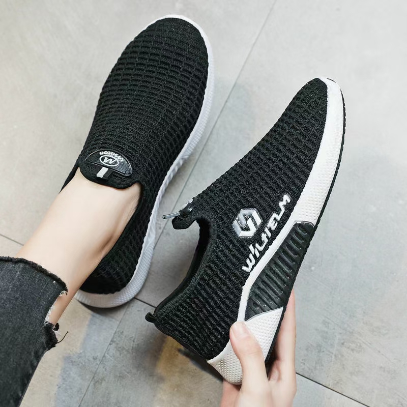 giày thể thao nữ- giày slipon vải