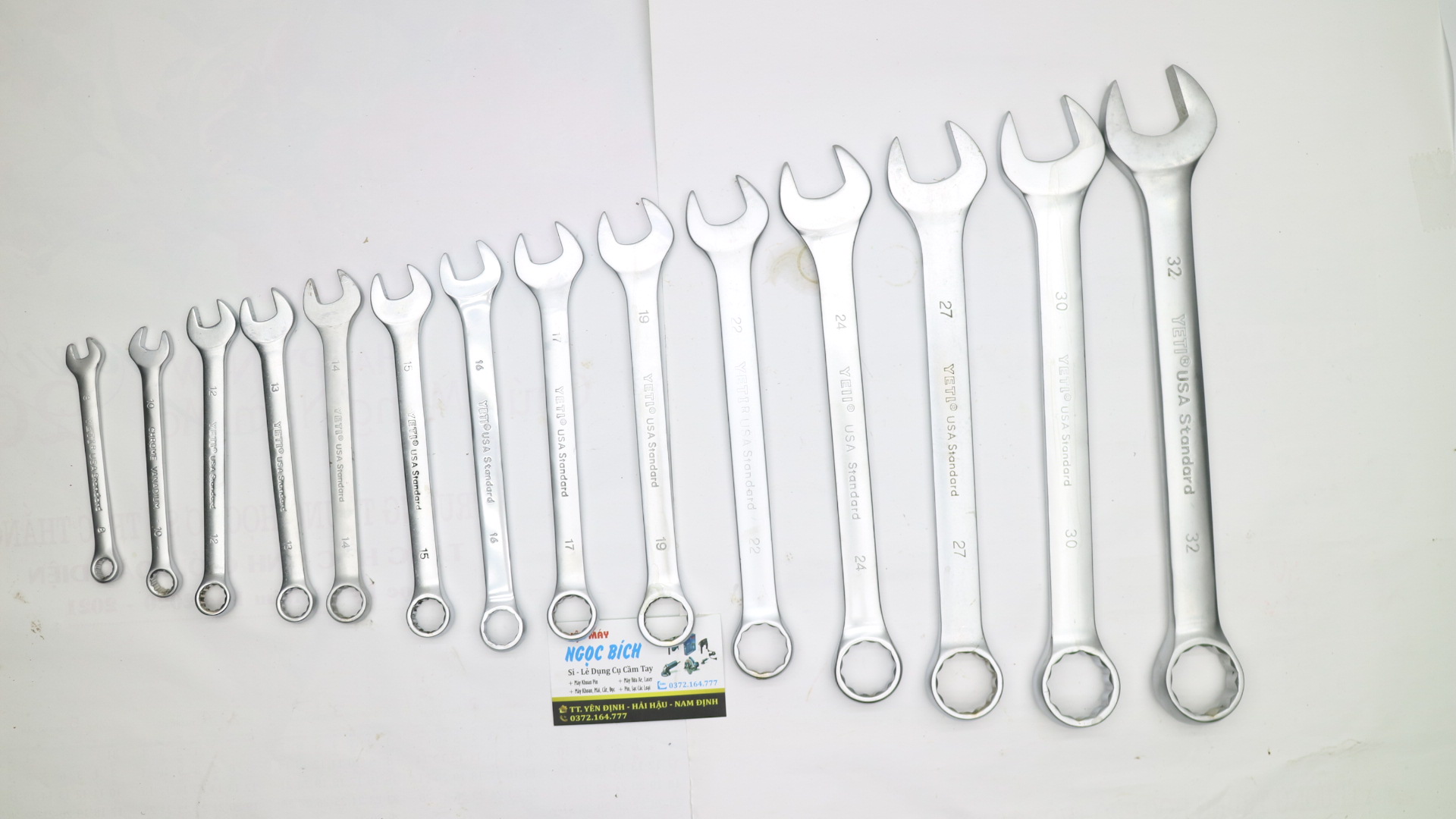 Vòng Miệng ( Cờ Lê ) Yeti Lẻ đủ size (có từ Size 6mm đến size 32mm )