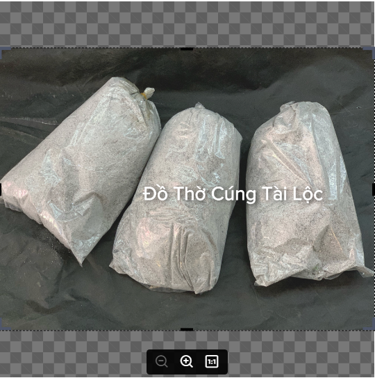 Tro bốc bát hương, tro nếp sạch