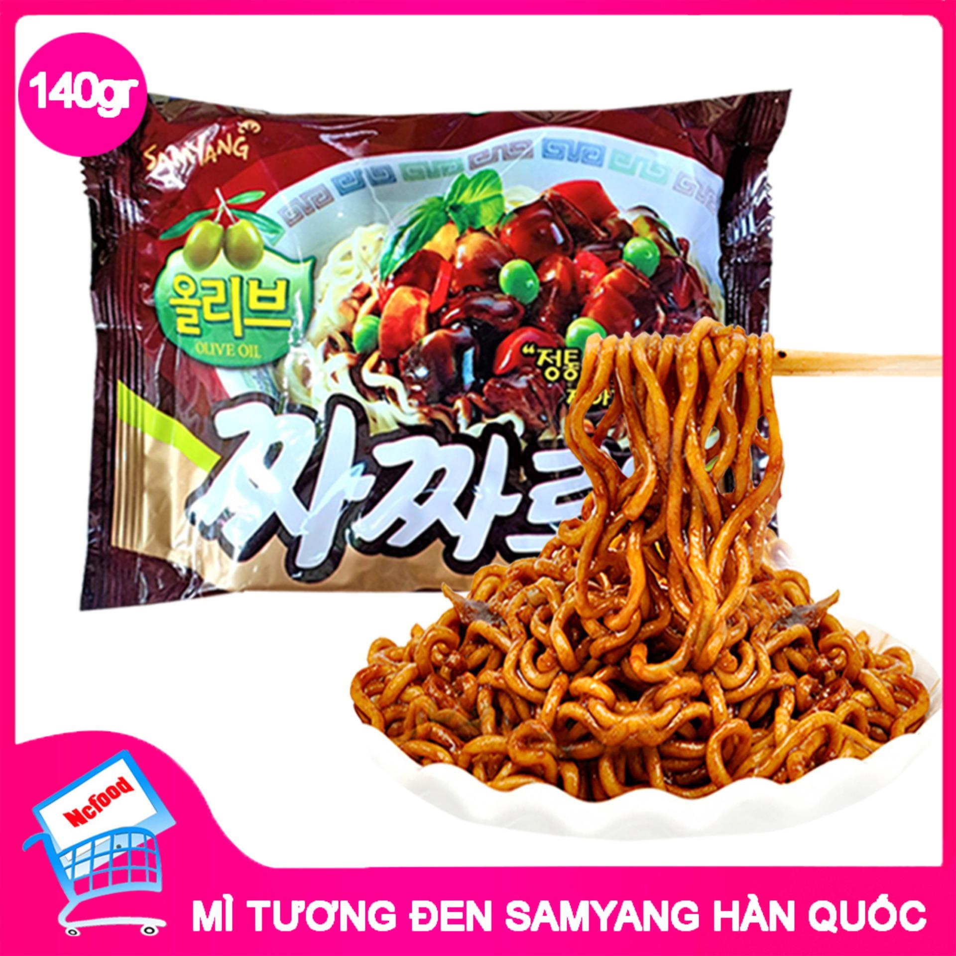 Mì Tương Đen Hàn Quốc Samyang 200gr ( Lốc 5 Gói) (NCFOODVN)