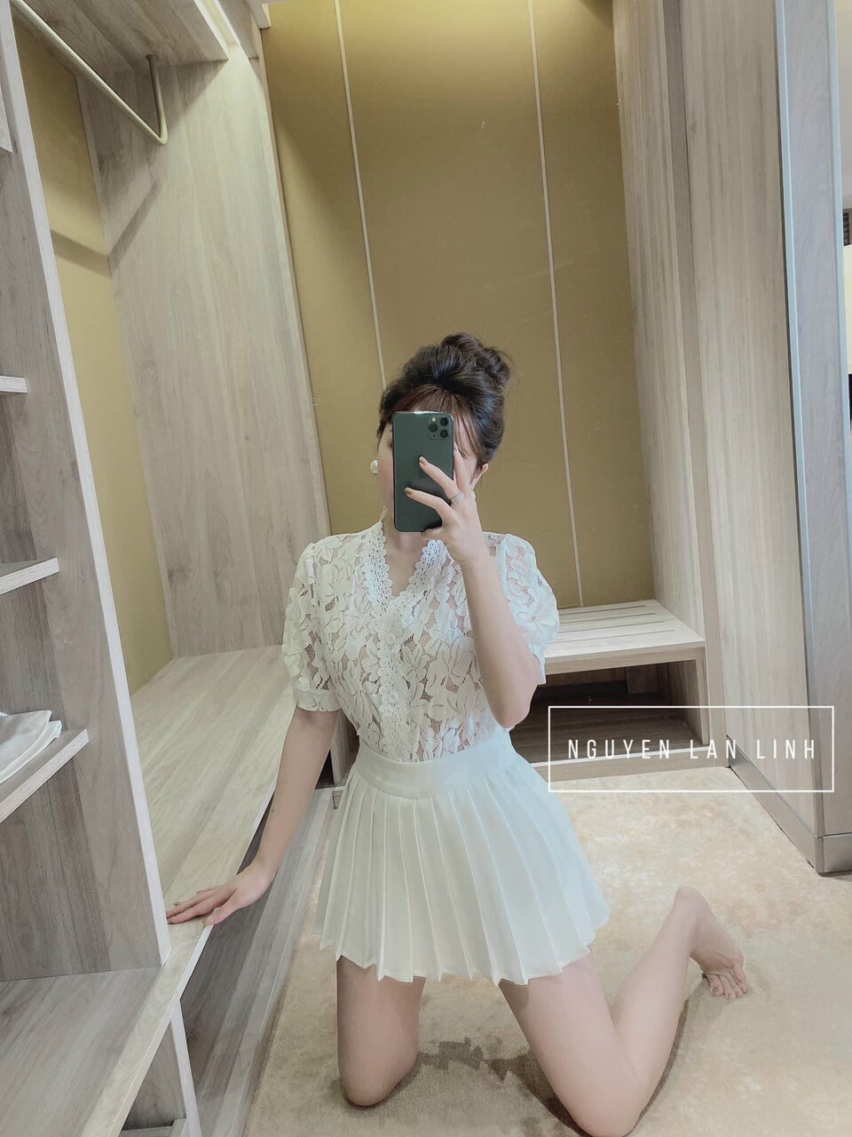 [ẢNH THẬT],Chân Váy Dập Li Ngắn,Chân váy hàn quốc,LY STORE