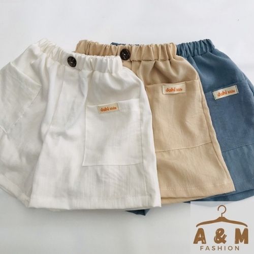Quần Đùi Đũi Trẻ Em Phong Cách Size 10-35kg