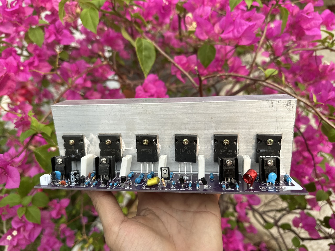COMNO Mạch Công Suất 6 sò MONO 300W