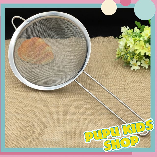 Rây lọc cháo thức ăn inox size 8cm 10cm 12cm