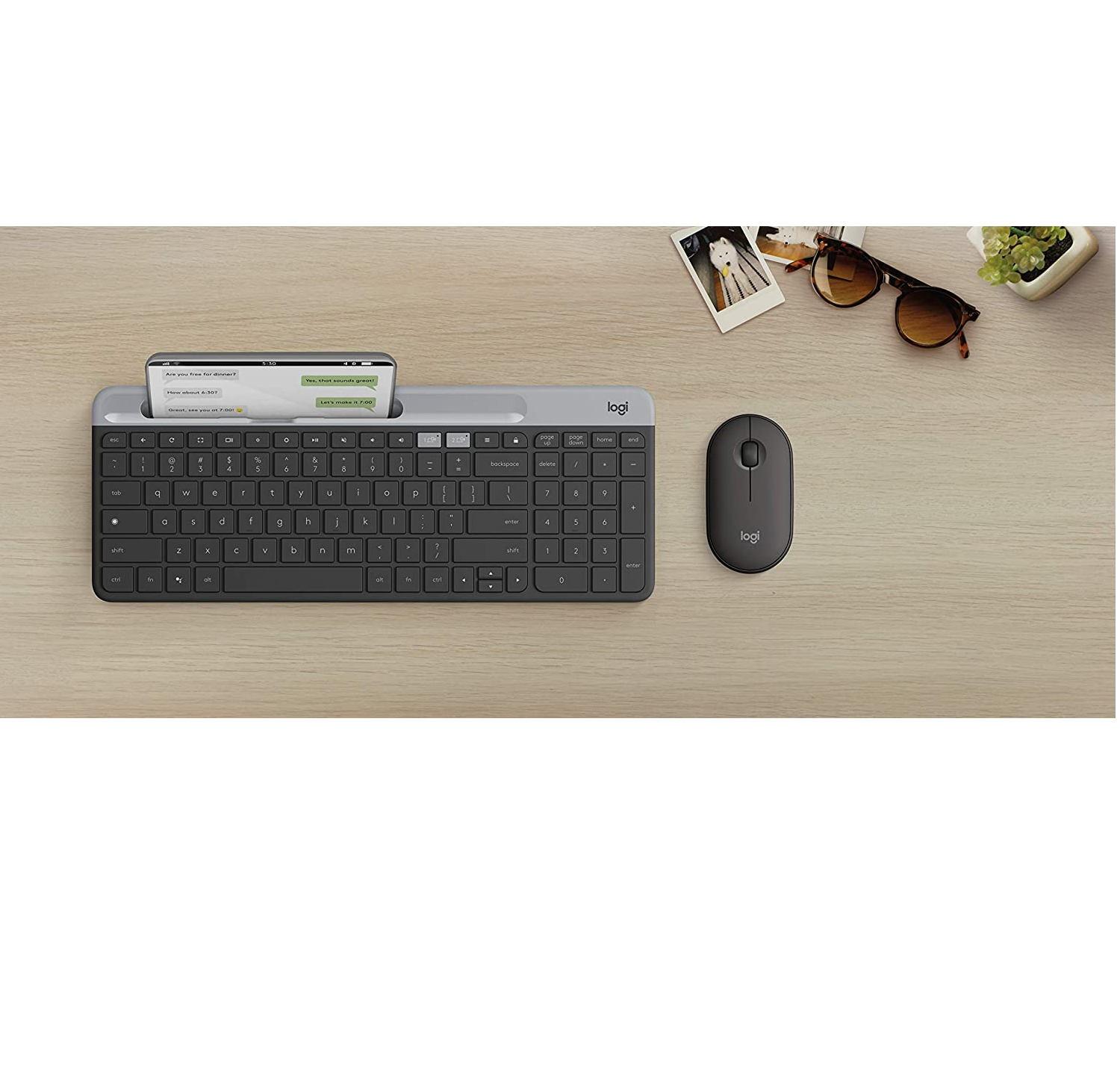 [HCM]Bàn Phím Không Dây Bluetooth Logitech K580 - Hàng Chính Hãng