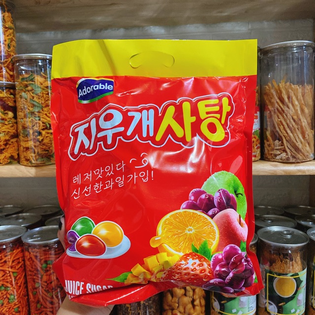 KẸO DẺO TRÁI CÂY Adorable gói 360gr