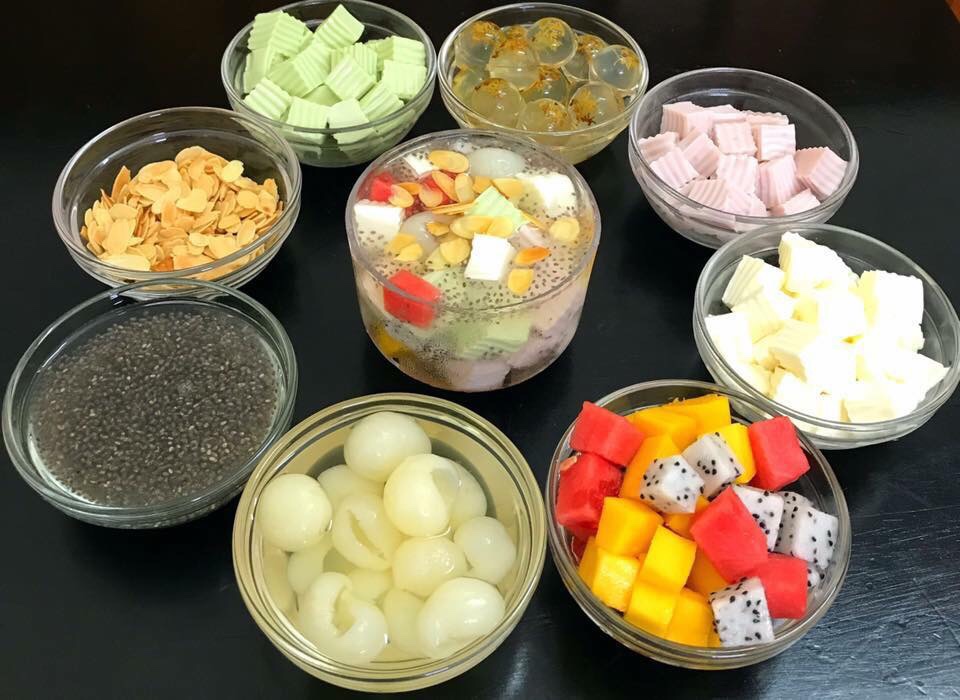 SET CHÈ KHÚC BẠCH NẤU ĐƯỢC 20 BÁT- Sowon Food