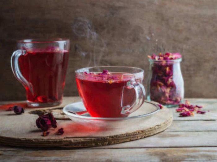 Trà cánh hoa hồng khô gói 20g