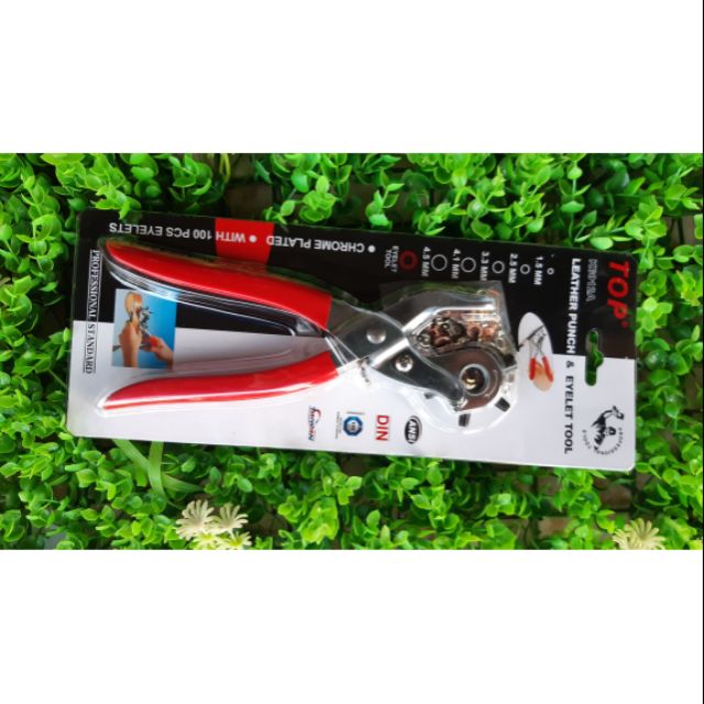 Kiềm bấm lỗ nút dây nịt (kèm khoen) hiệu TOP