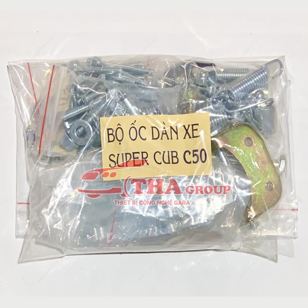 Full bộ ốc dàn xe SUPER CUP C50