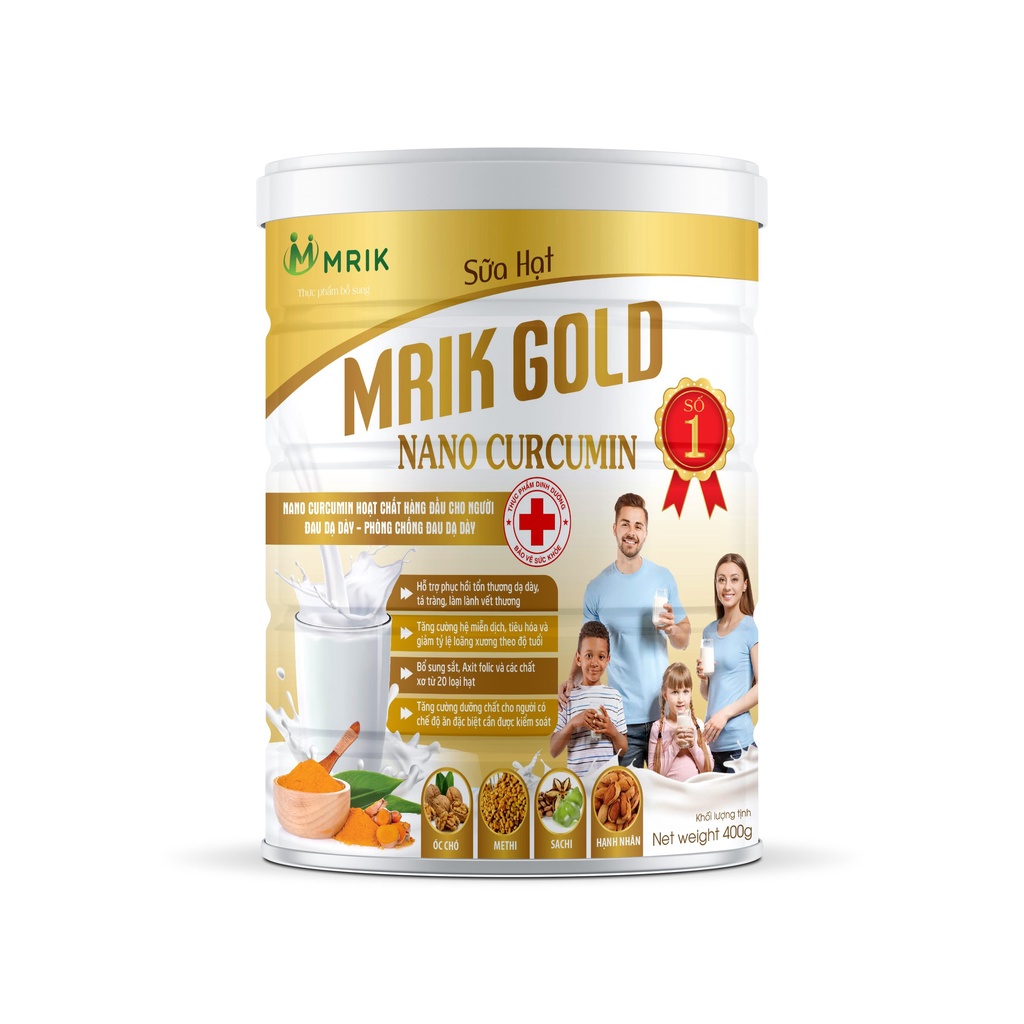 Sữa hạt MRIK GOLD (Nano Curcumin)