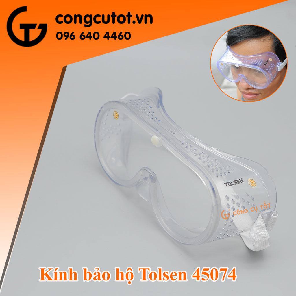 Combo 2 chiếc Kính bảo hộ lao động Tolsen