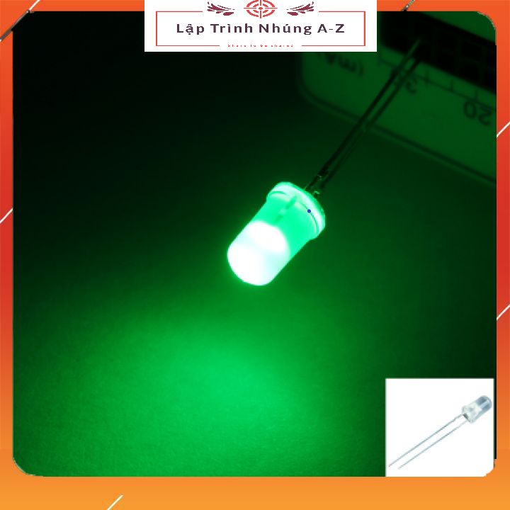 [Lập Trình Nhúng A-Z] Combo 10 Led Đơn Đục Đường Kính 3mm/5mm