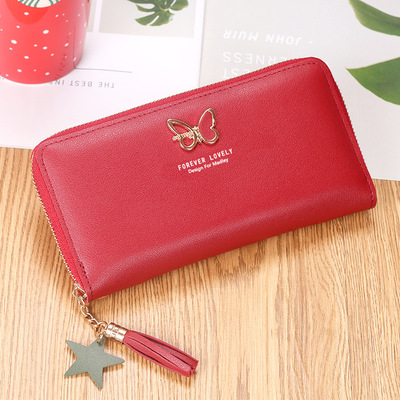 [Hcm]Ví Dài Đựng Thẻ Forever Young Hình Bướm Dễ Thương V340