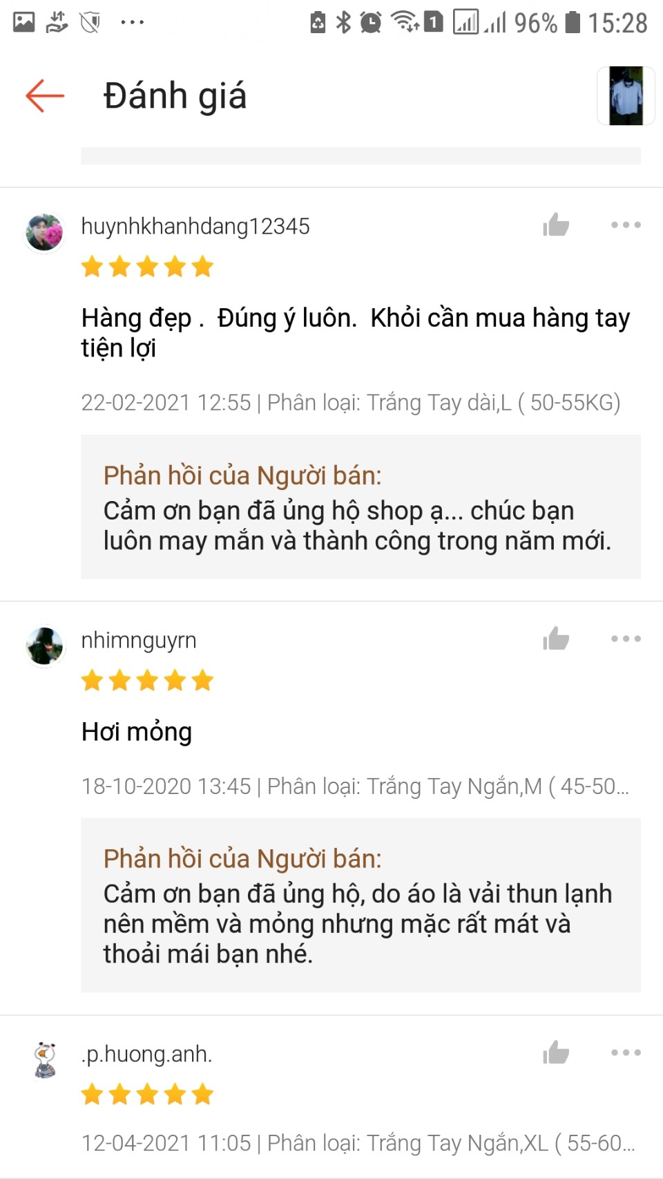 ÁO THỂ DỤC HS LOẠI 1