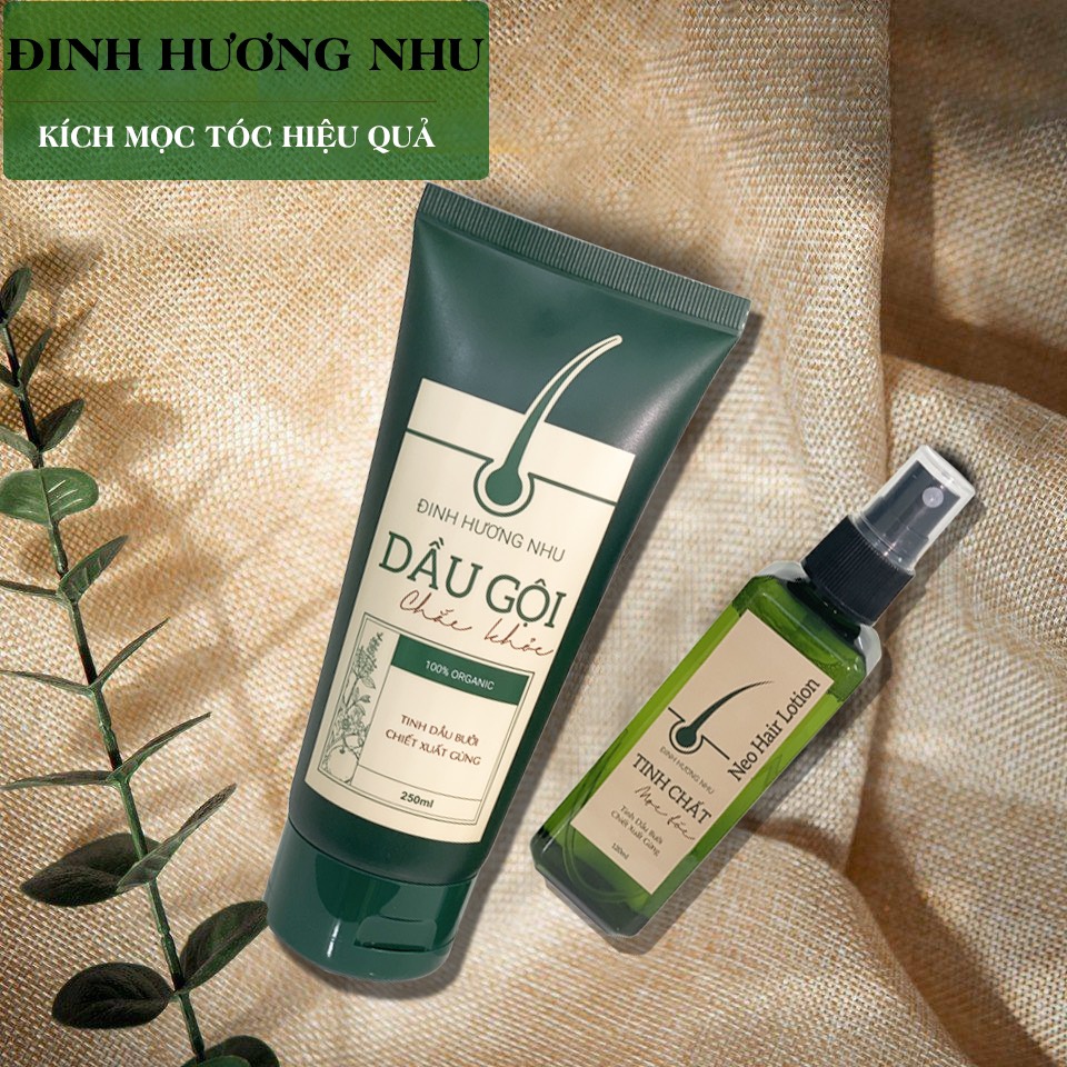 Combo Mọc tóc Đinh Hương Nhu ( Xịt Tóc + Dầu gội)
