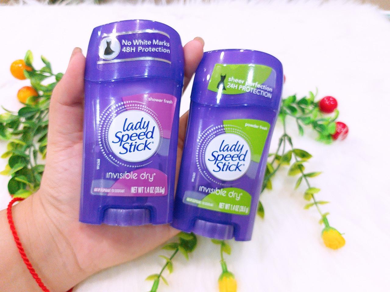 Lăn Khử Mùi Dạng Sáp Dành Cho Nữ Lady Speed Stick (39.6g)