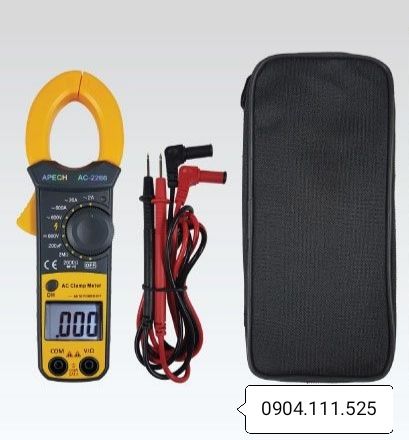 [HCM]Ampe kìm đo dòng AC APECH AC-2266 (600A)