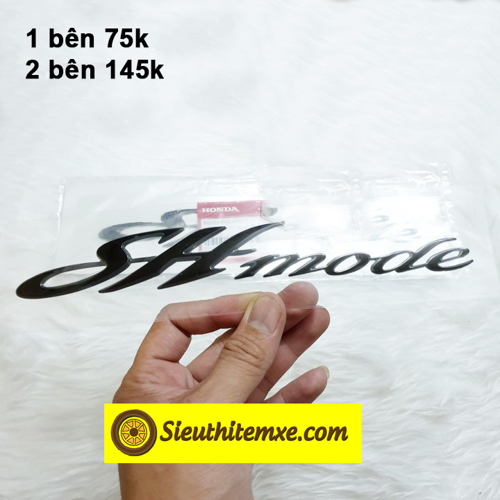 [HCM]TEM CHỮ NỔI SH MODE HÀNG ZIN CỰC NÉT CAO CẤP