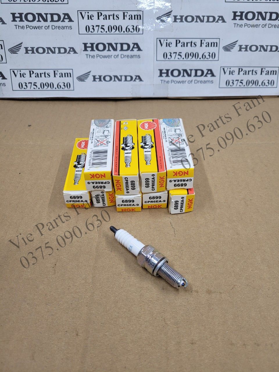 Bugi NGK CPR6EA-9 Chân dài Wave 110, Blade 110, MSX, Future 110, Future 2, Future Neo, Future X, Wave A110, S110, RS110, RSX110 (Có thể gắn cho AB, Lead)