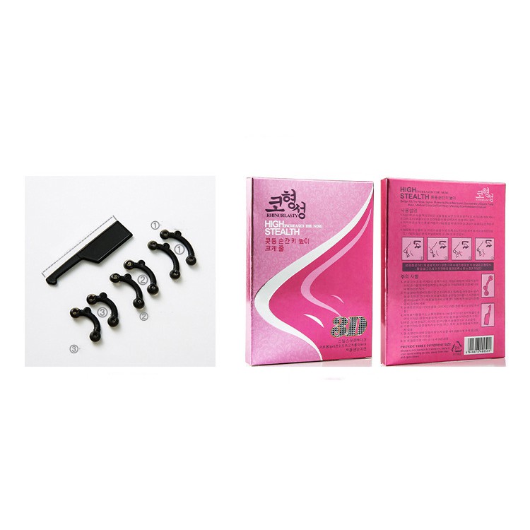 Combo 3 bộ sụn nâng mũi 3D Hàn Quốc