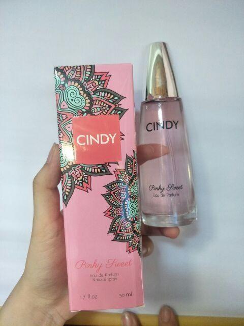 Nước hoa cindy 50ml mẫu mới
