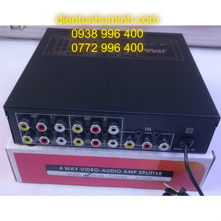 Bộ chia AV 1 ra 4