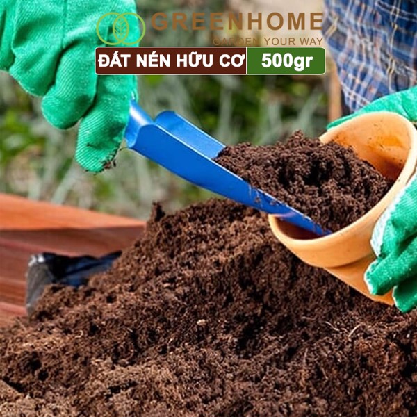 Đất nén sơ dừa hữu cơ dạng viên