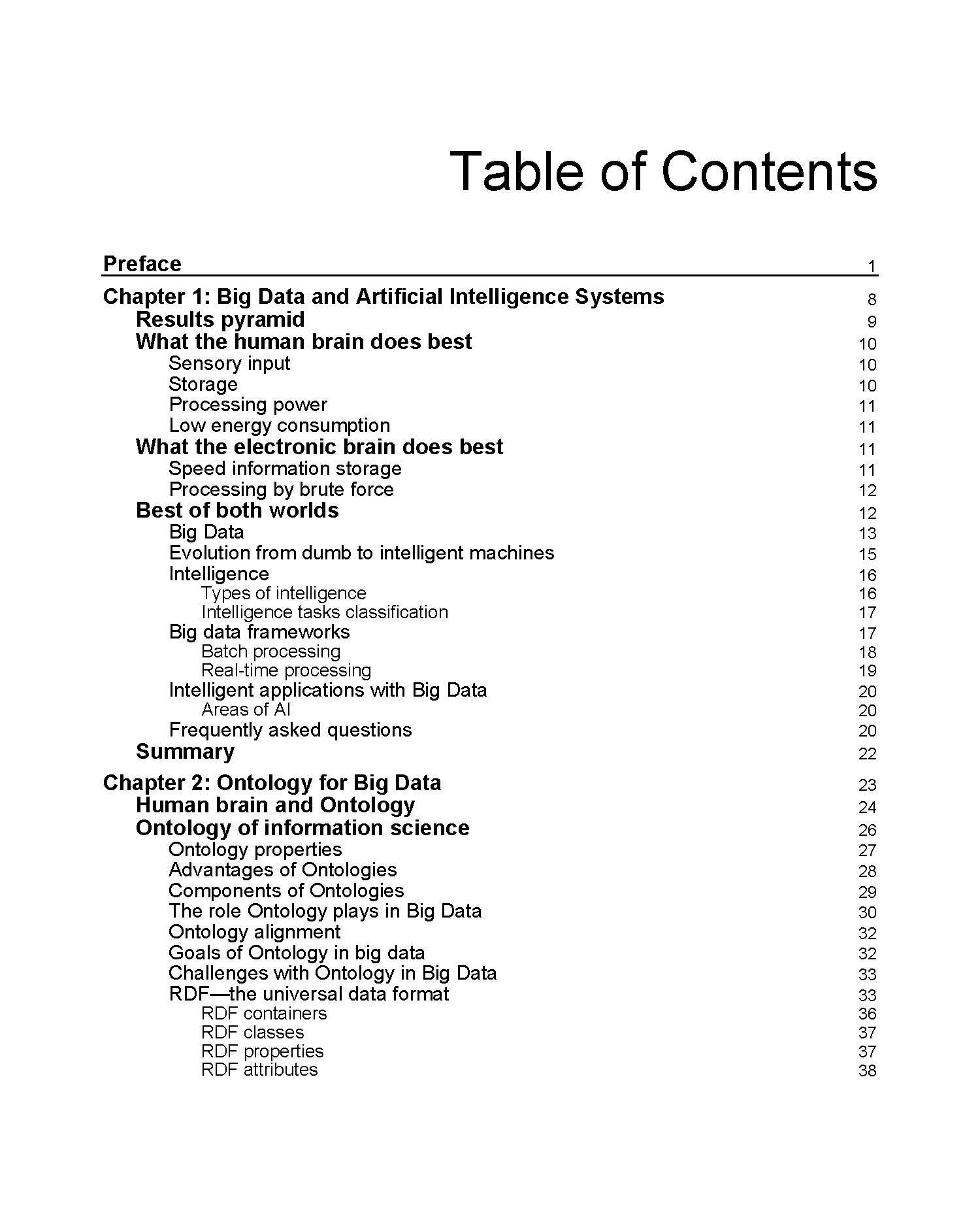 Artificial Intelligence for Big Data