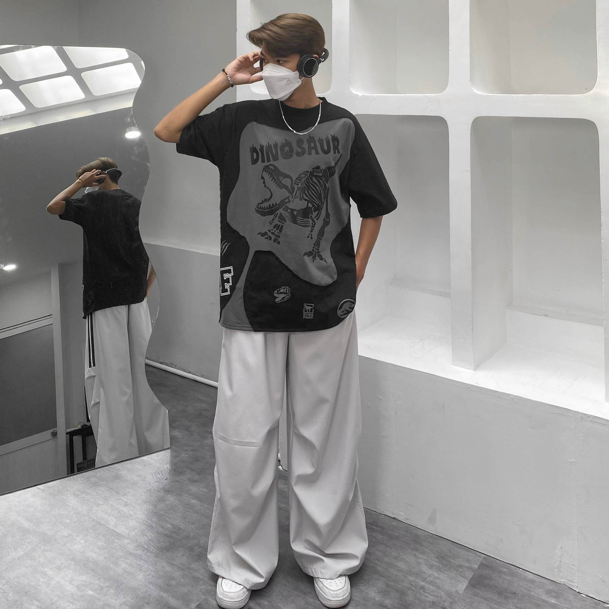 ÁO THUN FF HANDCRAFT DINOSAUR TEE