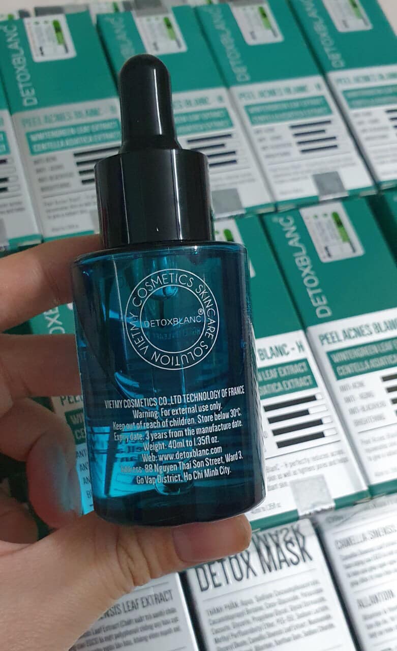 [HCM]Serum mụn Detox Blanc Peel Acnes Blanc 40ml