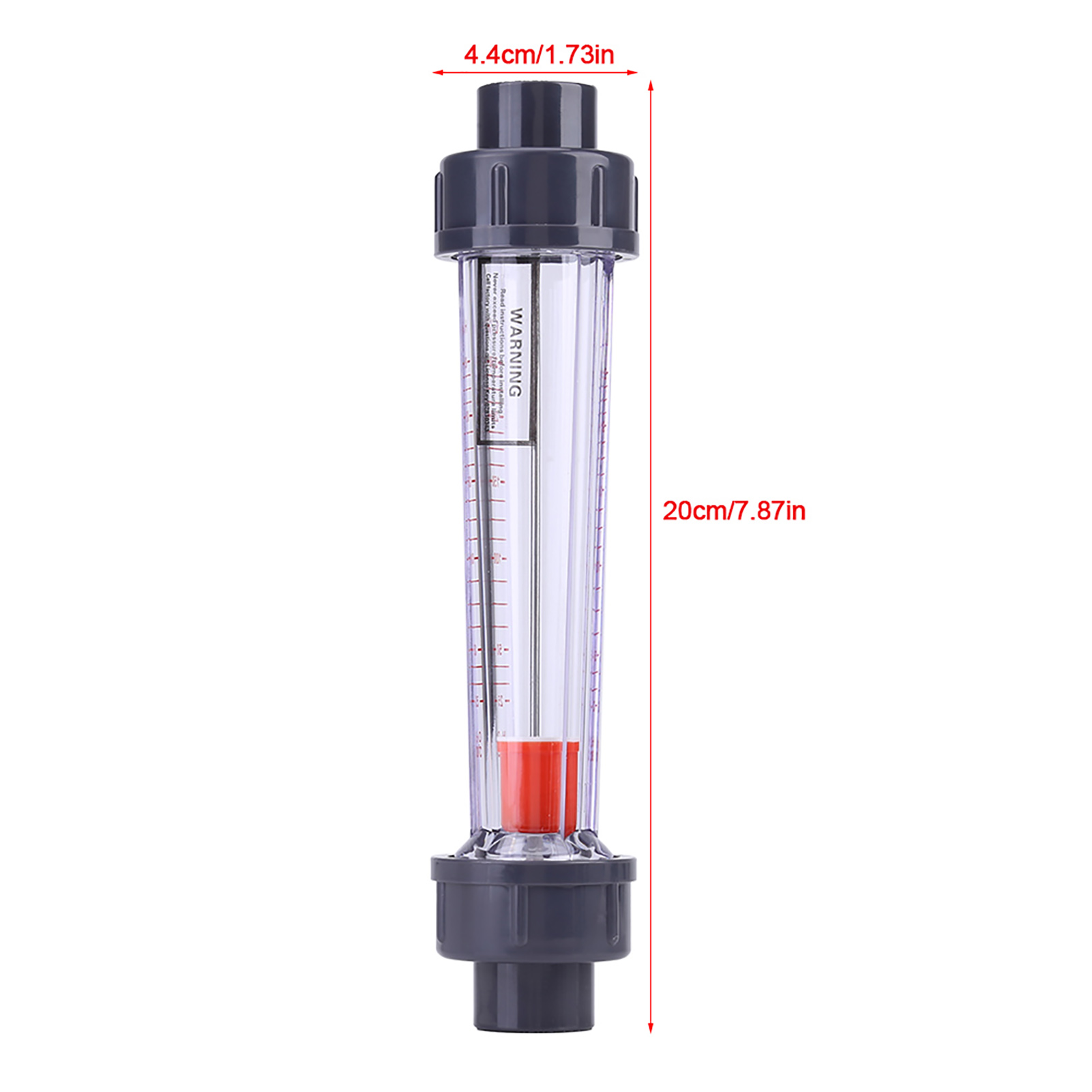 Plastic Tube Type 25-250L/H Instantaneous Water Flow Meter Flowmeter