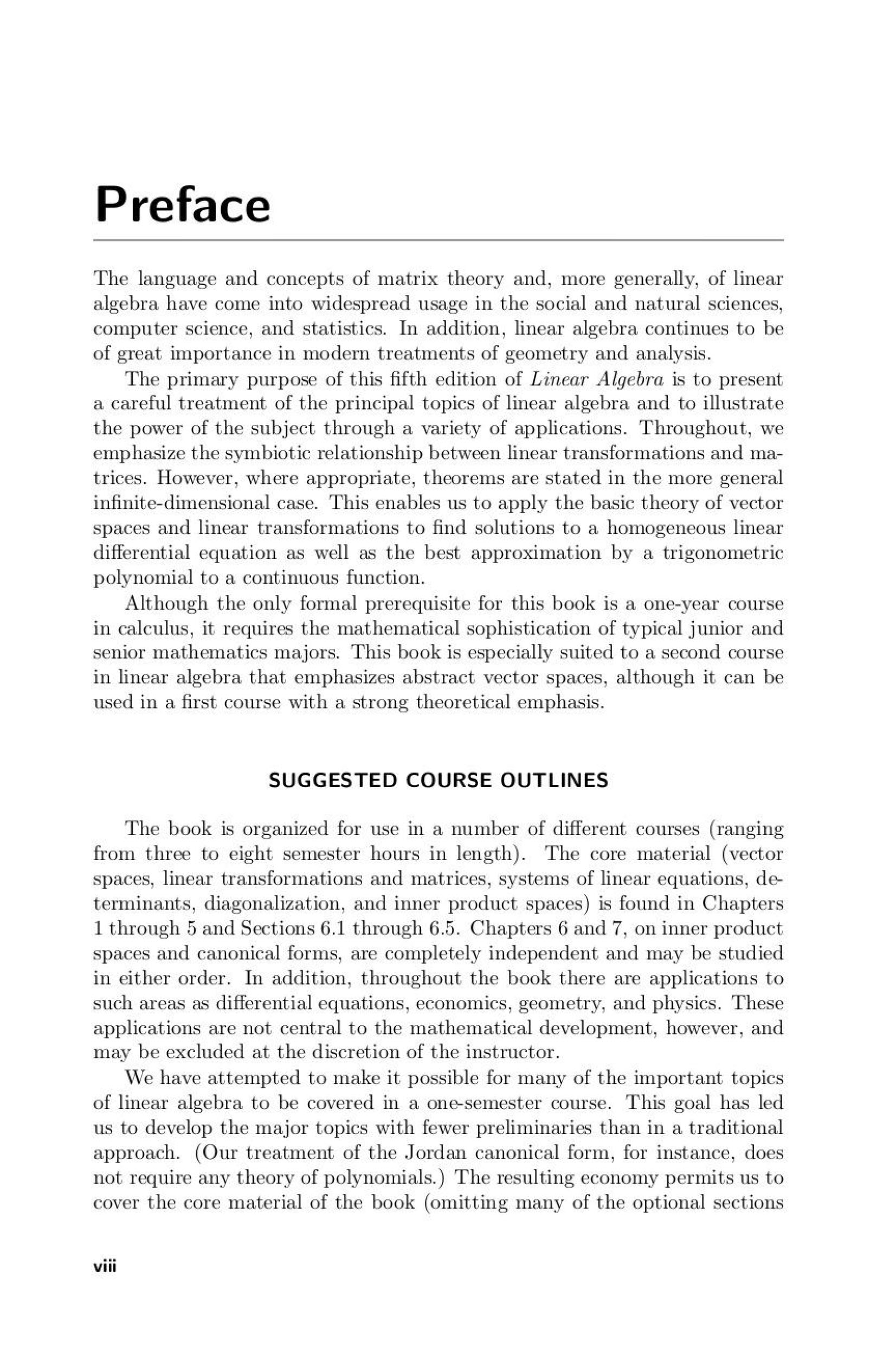 Linear Algebra 5th Edition - Hanoi Book Store