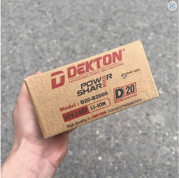 Pin DEKTON 20V 2.0Ah D20-B2000