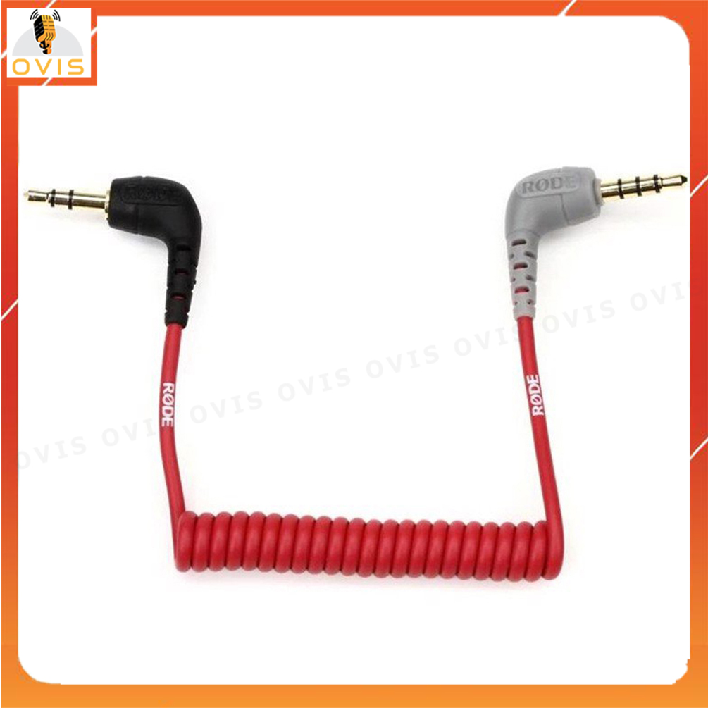 Cáp chuyển đổi tín âm thanh trs 3.5mm to trrs 3.5mm | rode sc4/sc7
