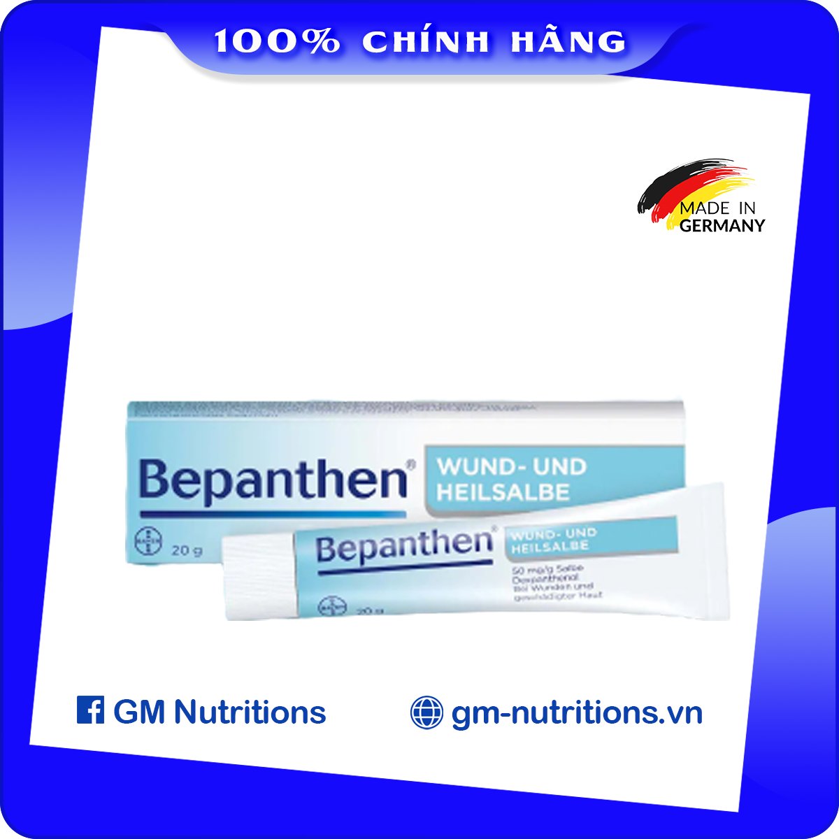 Kem chống hăm Bepanthen ( tuýp 20G)