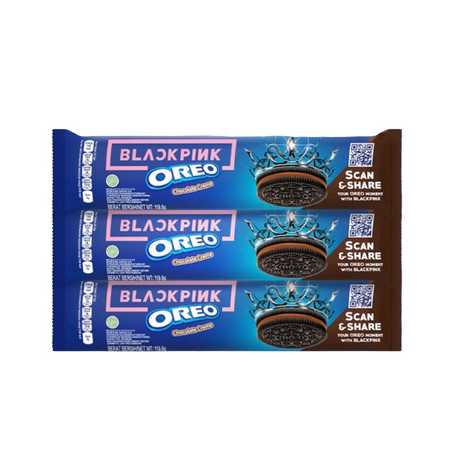 Limited Edition Bánh quy OREO BLACKPINK vị SOCOLA - 119.6g