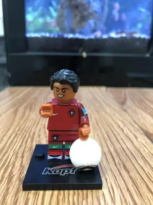 Mô hình Lego Ronaldo - Messi- Pogba- Ibrahimovic- Ozil- Beckham - LiDO Sports