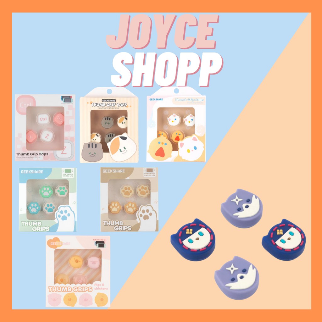 Các núm loại Bọc Analog Joy-Con Nintendo Switch Cao Cấp (Chính hãng Geekshare) part 4