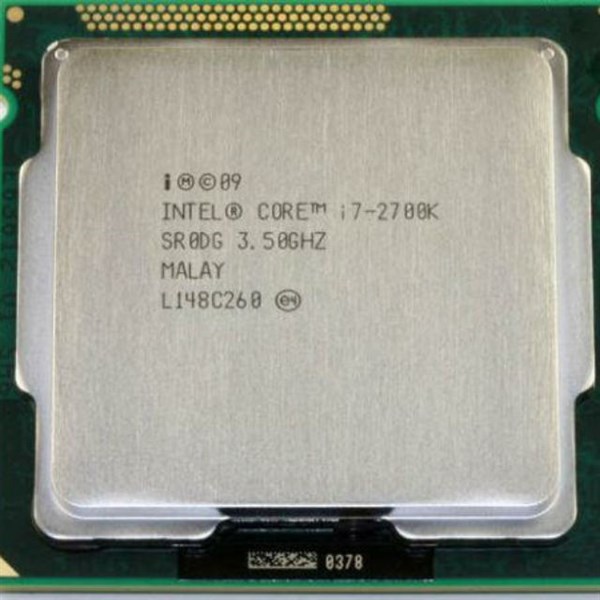 [HCM]CPU INTEL CORE I7-2700K 3.5GHZ | 8M CACHE | 4 NHÂN 8 LUỒNG | SK1155 (BẢO HÀNH 36T)