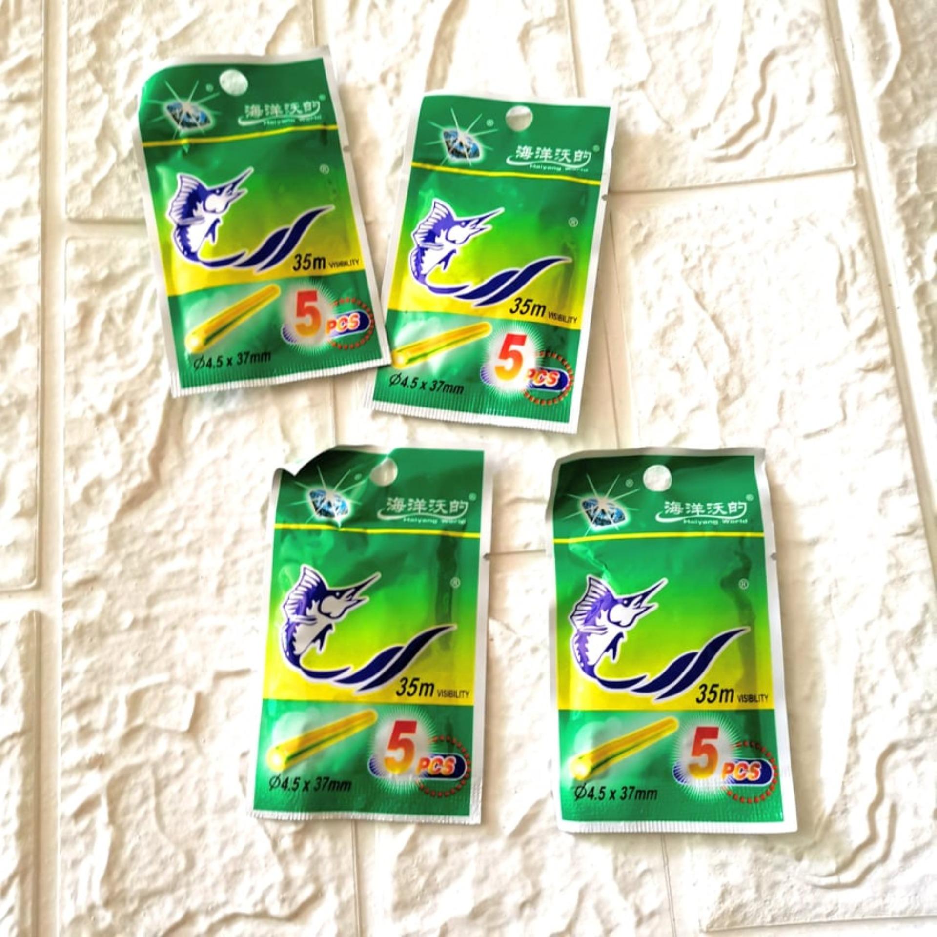 Combo 4 Gói Phao Đèn Câu Đêm , Gói 5 que
