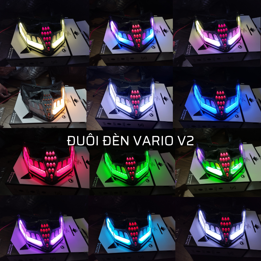 ĐUÔI ĐÈN HẬU SHARK CHO XE VARIO - CLICK