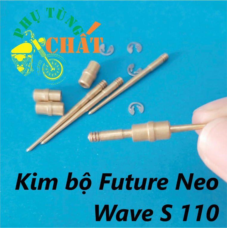 Kim bộ xe máy Future Neo - Wave S 110 - cải thiện tình trạng hao xăng - PHỤ TÙNG CHẤT