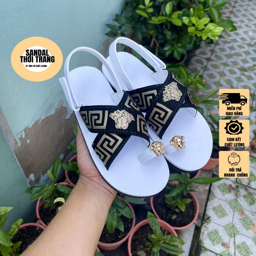 [MIỄN PHÍ SHIP]Dép Quai Hậu Nữ Nam SANDALTHOITRANG Sandal Nữ Đi Học Xỏ Ngón Kiểu Mới (ẢNH THẬT 100%) Gull size 30-44 Nam Nữ