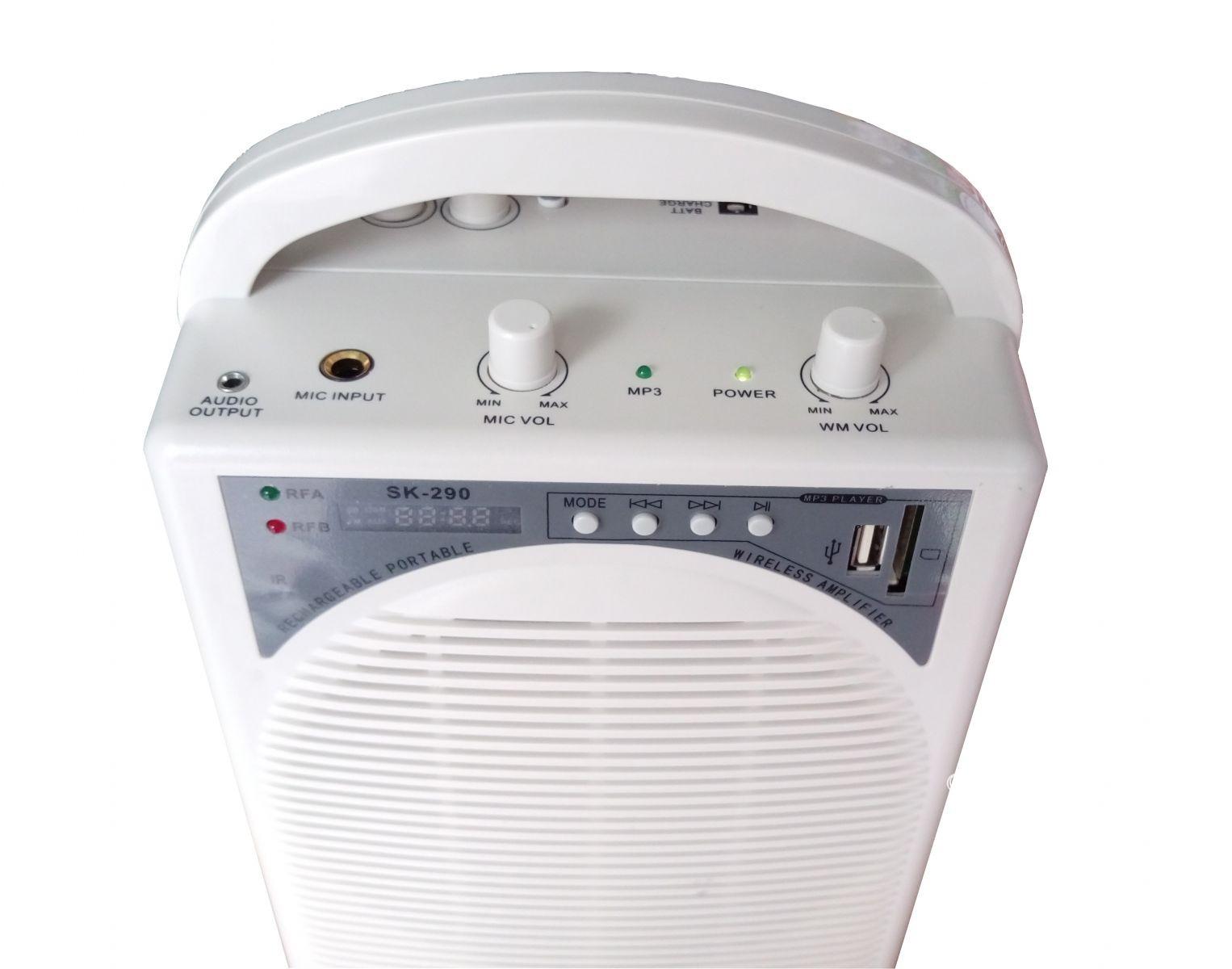 [HCM]Máy trợ giảng Shuke SK-290  Có kết nối Bluetooth (Trắng)