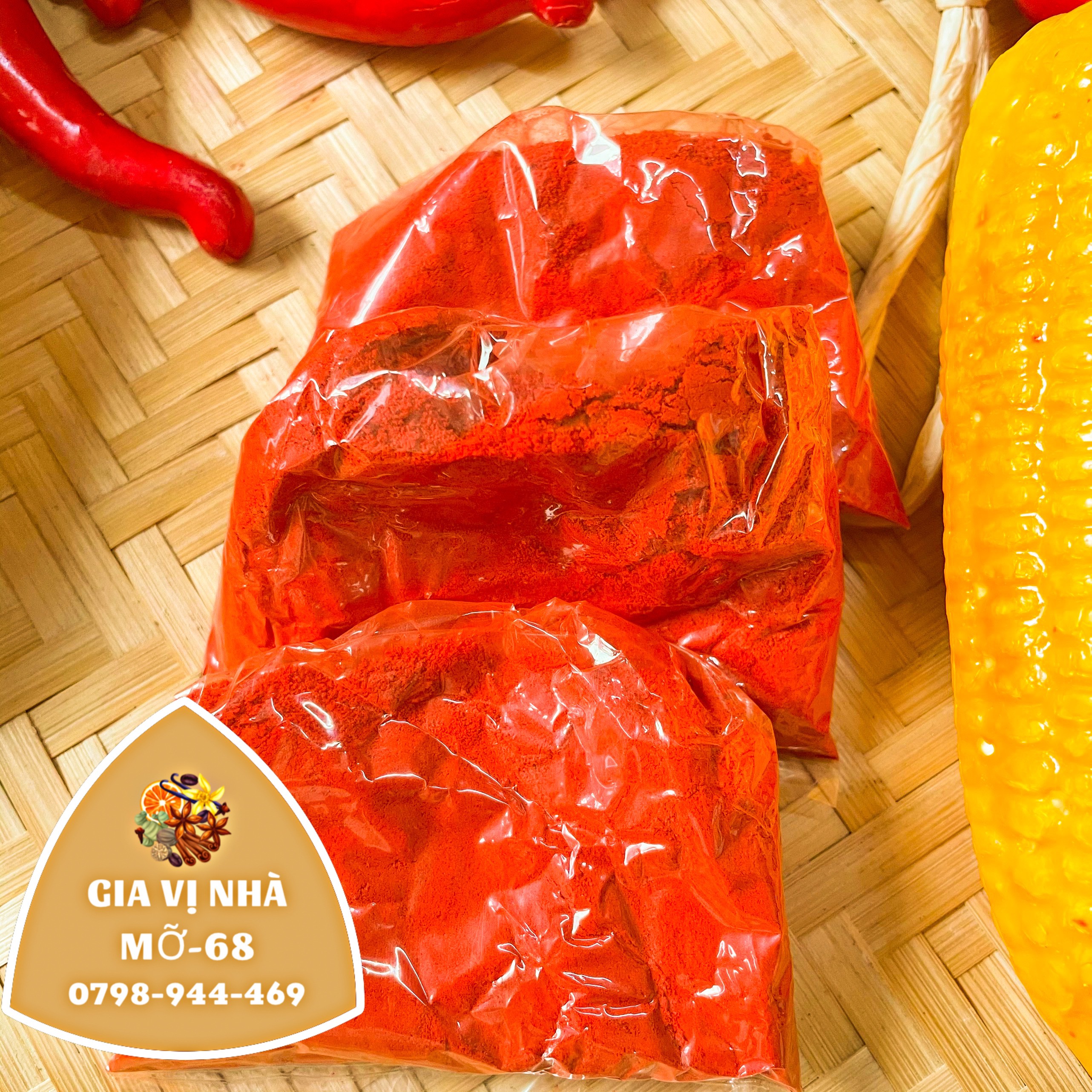 BỘT MÀU GẠCH TÔM (MÀU THỰC PHẨM )- 50GR