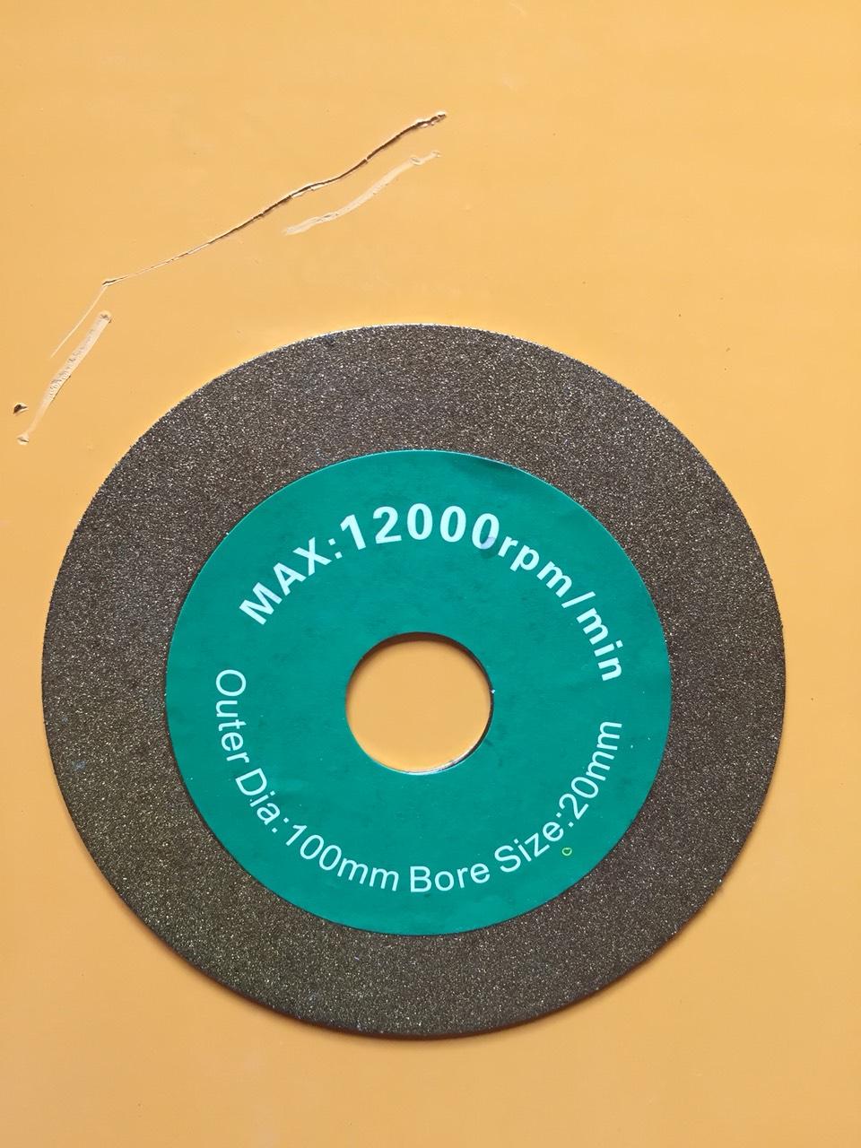 Đá cắt kính đường kính 100mm, đá cắt kính vàng siêu hạng, đá cắt kính siêu bền