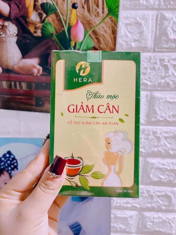 Trà Giảm Cân Hera Plus - Hổ Trợ Giảm Cân An Toàn